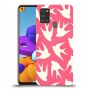 החיים האדומים כיסוי מגן קשיח מעוצב ל Samsung Galaxy A21s יחידה אחת סקרין מובייל