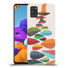 כביש של לבנים קשת כיסוי מגן קשיח מעוצב ל Samsung Galaxy A21s יחידה אחת סקרין מובייל