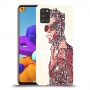 עישון כיסוי מגן קשיח מעוצב ל Samsung Galaxy A21s יחידה אחת סקרין מובייל