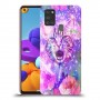 חתול מושלג כיסוי מגן קשיח מעוצב ל Samsung Galaxy A21s יחידה אחת סקרין מובייל