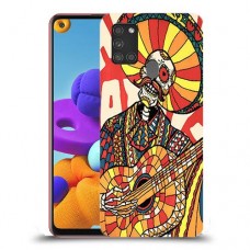 סומבררו סמל כיסוי מגן קשיח מעוצב ל Samsung Galaxy A21s יחידה אחת סקרין מובייל