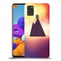 שטח פירמידים כיסוי מגן קשיח מעוצב ל Samsung Galaxy A21s יחידה אחת סקרין מובייל
