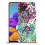 באביב בסגול כיסוי מגן קשיח מעוצב ל Samsung Galaxy A21s יחידה אחת סקרין מובייל
