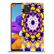 מנדלה כיסוי מגן קשיח מעוצב ל Samsung Galaxy A21s יחידה אחת סקרין מובייל