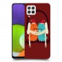 זוג יונים כיסוי מגן קשיח מעוצב ל Samsung Galaxy A22 יחידה אחת סקרין מובייל