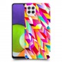 פסים ניאון כיסוי מגן קשיח מעוצב ל Samsung Galaxy A22 יחידה אחת סקרין מובייל