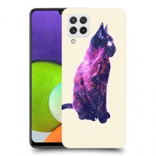 לילה מכושף כיסוי מגן קשיח מעוצב ל Samsung Galaxy A22 יחידה אחת סקרין מובייל