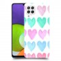 לבבות פסטל כיסוי מגן קשיח מעוצב ל Samsung Galaxy A22 יחידה אחת סקרין מובייל