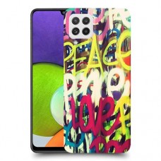 אהבת שלום כיסוי מגן קשיח מעוצב ל Samsung Galaxy A22 יחידה אחת סקרין מובייל