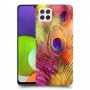 נוצת טווס כיסוי מגן קשיח מעוצב ל Samsung Galaxy A22 יחידה אחת סקרין מובייל