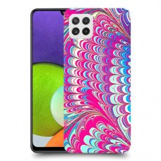 טווס סיפור כיסוי מגן קשיח מעוצב ל Samsung Galaxy A22 יחידה אחת סקרין מובייל