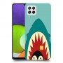 פינגווין בכריש כיסוי מגן קשיח מעוצב ל Samsung Galaxy A22 יחידה אחת סקרין מובייל