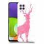 צבי ורוד כיסוי מגן קשיח מעוצב ל Samsung Galaxy A22 יחידה אחת סקרין מובייל