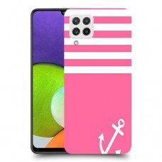 ורוד ימית כיסוי מגן קשיח מעוצב ל Samsung Galaxy A22 יחידה אחת סקרין מובייל