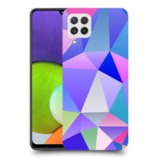 הפשטה קשת כיסוי מגן קשיח מעוצב ל Samsung Galaxy A22 יחידה אחת סקרין מובייל