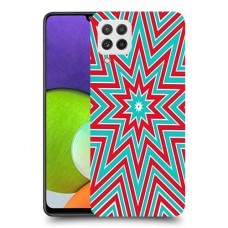 צבעי שלג כיסוי מגן קשיח מעוצב ל Samsung Galaxy A22 יחידה אחת סקרין מובייל