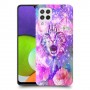 חתול מושלג כיסוי מגן קשיח מעוצב ל Samsung Galaxy A22 יחידה אחת סקרין מובייל