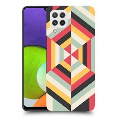 הצגת הפשטה כיסוי מגן קשיח מעוצב ל Samsung Galaxy A22 יחידה אחת סקרין מובייל
