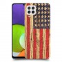 עץ ארצות הברית כיסוי מגן קשיח מעוצב ל Samsung Galaxy A22 יחידה אחת סקרין מובייל
