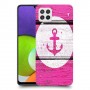 עוגן ורוד מעץ כיסוי מגן קשיח מעוצב ל Samsung Galaxy A22 יחידה אחת סקרין מובייל