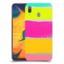ניאון קשת כיסוי מגן קשיח מעוצב ל Samsung Galaxy A30 יחידה אחת סקרין מובייל
