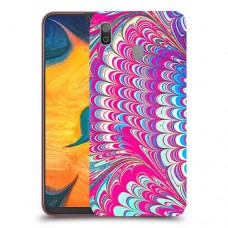 טווס סיפור כיסוי מגן קשיח מעוצב ל Samsung Galaxy A30 יחידה אחת סקרין מובייל