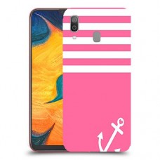 ורוד ימית כיסוי מגן קשיח מעוצב ל Samsung Galaxy A30 יחידה אחת סקרין מובייל