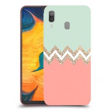 ורוד ירוק כיסוי מגן קשיח מעוצב ל Samsung Galaxy A30 יחידה אחת סקרין מובייל