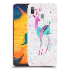 ורוד אייל כיסוי מגן קשיח מעוצב ל Samsung Galaxy A30 יחידה אחת סקרין מובייל