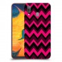 קווי סגול כיסוי מגן קשיח מעוצב ל Samsung Galaxy A30 יחידה אחת סקרין מובייל