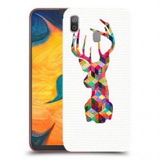 אייל קשת כיסוי מגן קשיח מעוצב ל Samsung Galaxy A30 יחידה אחת סקרין מובייל