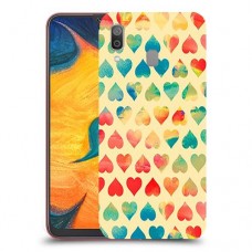 לבבות קשת כיסוי מגן קשיח מעוצב ל Samsung Galaxy A30 יחידה אחת סקרין מובייל