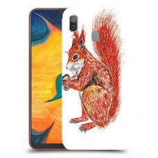 סקוור עשיר כיסוי מגן קשיח מעוצב ל Samsung Galaxy A30 יחידה אחת סקרין מובייל