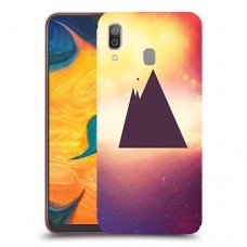 שטח פירמידים כיסוי מגן קשיח מעוצב ל Samsung Galaxy A30 יחידה אחת סקרין מובייל