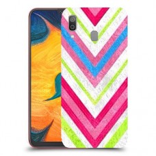 צבעים חשופים כיסוי מגן קשיח מעוצב ל Samsung Galaxy A30 יחידה אחת סקרין מובייל