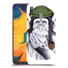 חשיבה קוף כיסוי מגן קשיח מעוצב ל Samsung Galaxy A30 יחידה אחת סקרין מובייל