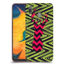 עניבה על גרין כיסוי מגן קשיח מעוצב ל Samsung Galaxy A30 יחידה אחת סקרין מובייל