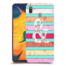 מגבת ו כיסוי מגן קשיח מעוצב ל Samsung Galaxy A30 יחידה אחת סקרין מובייל