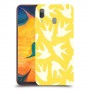 צהוב ציפור החיים כיסוי מגן קשיח מעוצב ל Samsung Galaxy A30 יחידה אחת סקרין מובייל
