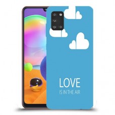 אהבה באוויר כיסוי מגן קשיח מעוצב ל Samsung Galaxy A31 יחידה אחת סקרין מובייל