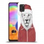 סנטה אריה כיסוי מגן קשיח מעוצב ל Samsung Galaxy A31 יחידה אחת סקרין מובייל