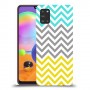 שורות צהובות-ירוקות כיסוי מגן קשיח מעוצב ל Samsung Galaxy A31 יחידה אחת סקרין מובייל