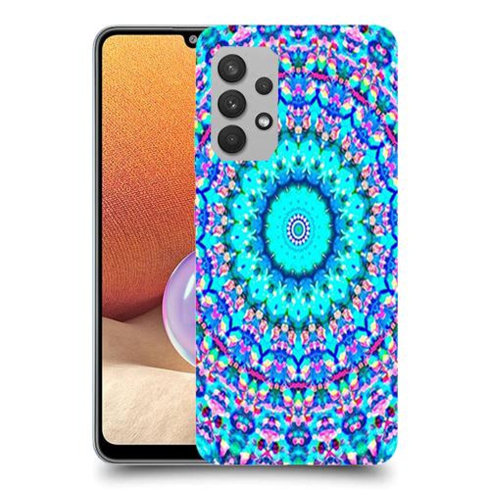 מנדלה בצבע כיסוי מגן קשיח מעוצב ל Samsung Galaxy A32 יחידה אחת סקרין מובייל