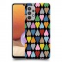 פסיפס קשת לבבות כיסוי מגן קשיח מעוצב ל Samsung Galaxy A32 יחידה אחת סקרין מובייל