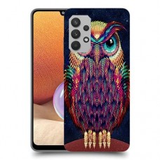 ינשוף הלילה כיסוי מגן קשיח מעוצב ל Samsung Galaxy A32 יחידה אחת סקרין מובייל