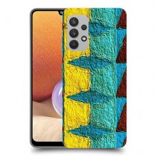 הפשטה צבועה כיסוי מגן קשיח מעוצב ל Samsung Galaxy A32 יחידה אחת סקרין מובייל