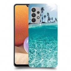 חופשה גן עדן כיסוי מגן קשיח מעוצב ל Samsung Galaxy A32 יחידה אחת סקרין מובייל