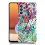 באביב בסגול כיסוי מגן קשיח מעוצב ל Samsung Galaxy A32 יחידה אחת סקרין מובייל