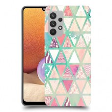 משולשים כיסוי מגן קשיח מעוצב ל Samsung Galaxy A32 יחידה אחת סקרין מובייל