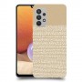 נקודות לבנות כיסוי מגן קשיח מעוצב ל Samsung Galaxy A32 יחידה אחת סקרין מובייל